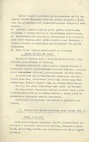 Marszałek senior odbiera ślubowanie senatorskie, przeprowadza także wybór marszałka senatu i. Sejm Ustawodawczy 1919 1922 Wikipedia Wolna Encyklopedia
