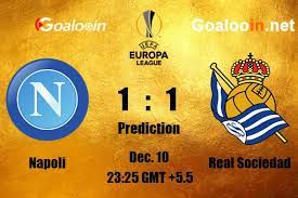 Uefa Europa League Napoli Vs Real Sociedad Livescore Soccer Europa League Soccer League