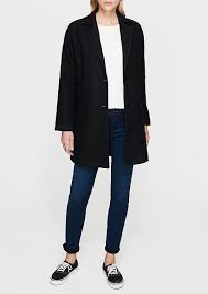 Mavi Nin Kadin Kategorisinden Cep Detayli Siyah Ceket Siyah Ceketler Siyah Mont