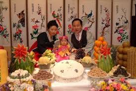 The Im Family Ozzy S Chut Dol Korean First Birthday First Birthday Traditions 100 Day Celebration First Birthdays