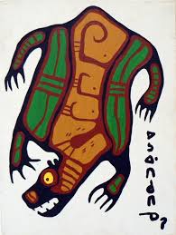 Ojibway Bear Contemporary Canadian Native Inuit Aboriginal Art Bearclaw Gallery Canadian Aboriginal Art Aboriginal Art Inuit Art