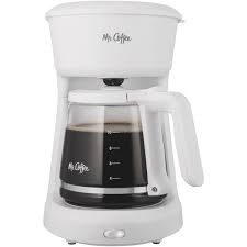 To make coffee in a mr coffee. Mr Coffee 12 Cup Switch White Coffee Maker Hills Flat Lumber