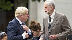 Image result for Image Johnson and Corbyn