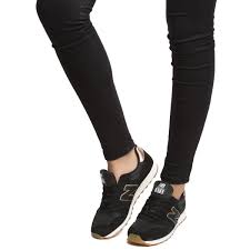 Black And Pink New Balance Trainers Womens New Balance Black Gold 373 Suede Mesh Trainers Gold New Balance New Balance Black New Balance