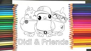 Polish your personal project or design with these didi and friends transparent png images, make it even more personalized and more attractive. Colouring Didi And Friends Colouring Is Fun Mewarna Didi Dan Kawan Kawan Youtube