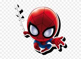 4 just click on the icons, download the file(s) and print them on your 3d printer Chibi Spider Man Magnet Logo De Spiderman Homecoming Free Transparent Png Clipart Images Download