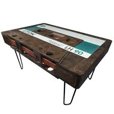 The Audio Cassette Tape Coffee Table In 2020 Cassette Tapes Cassette Audio Cassette Tapes