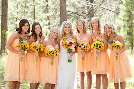 Peach Orange Bridesmaids Peach Bridesmaid Dresses Orange Bridesmaid Dresses Peach Bridesmaid