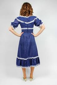 (hell) farbe gefällt ihm nicht. Vintage Kleid Blau Pagelo Kamilla Oma Klara