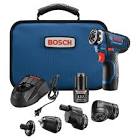 12V FlexiClick Cordless Brushed Max 5-in-1 Drill Driver System with Case and Mobile     GSR12V-140FCB22 Bosch