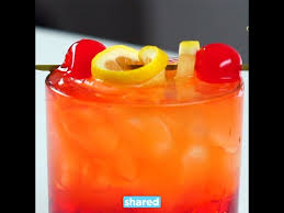 Get the full malibu experience! Malibu Sunset Cocktail Cocktails Youtube