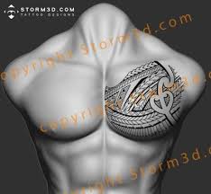 6.3 maori tattoos on chest. Samoan Chestpiece Tattoo Design With Maori Elements African Tribal Chest Tattoos African Tribal Shoulder Maori Tattoo Tribal Chest Tattoos Polynesian Tattoo