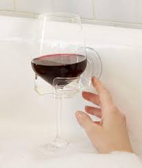 Support De Douche A Ventouse Pour Boissons Par Sipcaddy Pour Biere Et Vin Plastique Claire Taille Normale Douche Portable Porte Verre A Vin Porte Gobelet