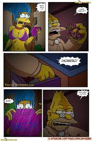 Los simpson comics porno el abuelo y yo