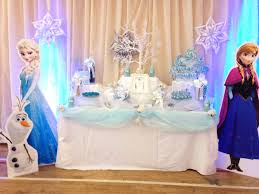 Frozen Themed Candy Buffet Frozen Candy Table Frozen Party Frozen Theme