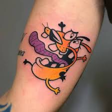 This was going to be a terrible. Courage The Cowardly Dog Tattoos Tattoofilter