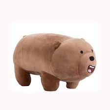 Miniso we bare bears standing plush toy 10 with hat grizzly stuffed animal. Miniso We Bare Bears Cartoon Bear Stuffed Grizzly Gray White Panda Plush Toy Doll Kawaii Birthday Buy At A Low Prices On Joom E Commerce Platform