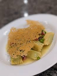 How to make thomas keller another chili recipe! Made Agnolotti From The Thomas Keller Masterclass Pasta Filled With Pea Farce Quick Sauce Parmesan Crisp R Pasta