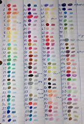 Image Result For 150 Sudee Stile Colored Charts By Color