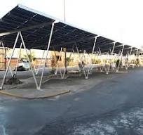 Supply Solar car parking lot solar carport structure system ...