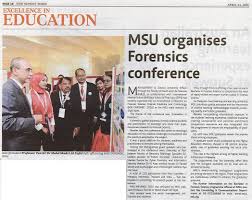 Msu Through Faculty Of Health And Life Sciences Fhls In Collaboration With International Medical School Ims And School Faculties Life Science Criminology