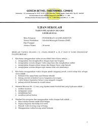 Check spelling or type a new query. Soal Agama Kristen Smp Kelas 9 Semester 1 Jawabanku Id