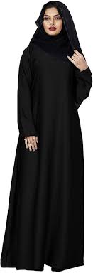 See more ideas about burka, burqa, niqab. Arab Plain Nida Abaya Burka With Chiffon Hijab Scarf For Women Black Poly Crepe Solid Burqa With Hijab Black New Collection At Rs 1299 Miyakri