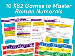 10 Games To Master Roman Numerals