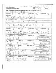 Inspiring precalculus worksheets with answers worksheet images. Precalculus Worksheets With Answers Solving Polynomial Equations Worksheet Answers Awesome Precalcul Pre Calculus Honors Name Supplemental Worksheet 4 Course Hero