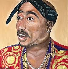 Tupac in Versace by Garry Pierre