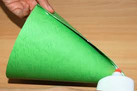 Cut out the letters and paste them on the front of the card, using the ruler as a guide. Cone Hat Craft Recipes How To S Firstpalette Com