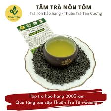 Tâm trà Nõn Tôm - Hộp trà hảo hạng 200Gr - Quà tặng cao cấp Thuận Trà – HTX  Tâm Trà Việt