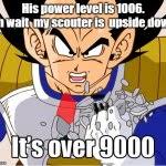 Shuffle your deck if you looked through it. It S Over 9000 Dragon Ball Z Newer Animation Meme Generator Imgflip