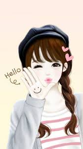 Girly Mobile Wallpaper Best Hd Wallpapers Cute Cartoon Girl Cute Girl Drawing Cartoon Girl Drawing