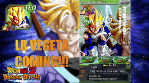 Stage 13 and new missions added! Lr Vegeta Is Coming Finally Dragonball Z Dokkan Battle Japan Youtube