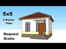 Check spelling or type a new query. Desain Rumah Minimalis 5x5 Meter 2 Kamar Tidur Youtube