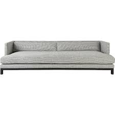 Black And White Houndstooth Sofa Shop Brava Houndstooth Sofa Minimal Yet Cushy Sleek Yet Relaxed Brava Is The Definition Of Casual Luxury One Long C Modern Sofa Sofa Leather Sectional
