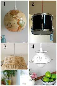 Pendant lighting fixtures have gained a lot of popularity recently, and with good reason. 12 Diy Pendant Light Fixtures From Upcycled Items Style For The Home In 2019 Diy Pendant Light Diy Light Fixtures Diy Kitchen Lighting