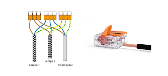 Sie sind für die korrespondierende leitungen gedacht mit denen die beiden wechselschalter verbunden werden. Jolg Tutorial Zwei Oder Mehrere Lampen An Einen Stromanschluss Anschliessen Jolg