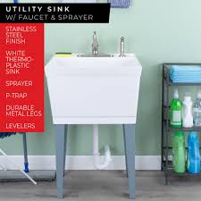 duel setting stainless steel faucet