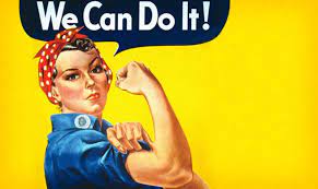 Woman Power Chaz S Blog Roger Ebert Rosie The Riveter Poster Rosie The Riveter Wwii Posters