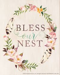 Bless Our Nest Free Printable Watercolor Artwork For Spring The Diy Mommy Printable Art Free Printables Free Prints