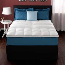 Deluxe Lumbar Feather Bed Mattress Topper Bed Feather Bed Mattress