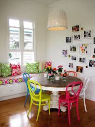 Dining Room Multicolored Chairs 20 Fun Multi Colored Dining Chairs Interior Colorful Modern Interior Design Bright Painted Furniture