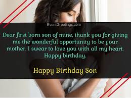 1 birthday quotes for son. 20 Cute Happy Birthday To My First Born Son With Love