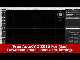 01 Free Autocad For Mac Download Install And User Setting Youtube