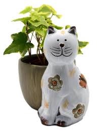 Accentuate the natural beauty of greenery with garden cat planter from alibaba.com. Cat Themed Planters Cat Garden Planters Free Shipping Purrfect Cat Gifts