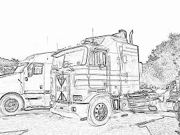 Coloriage Camion Mauve A Imprimer Pour Les Enfants Dessin Album de coloriages page 1. coloriage camion mauve a imprimer pour