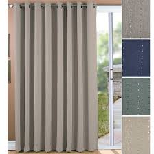 Product title eclipse thermal blackout patio door curtain panel. One Way Draw Patio Curtain Thermal Patio Door Curtain Altmeyer S Bedbathhome