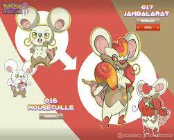 moustuille evolution by soullianart pokemon creator pokemon art pokemon